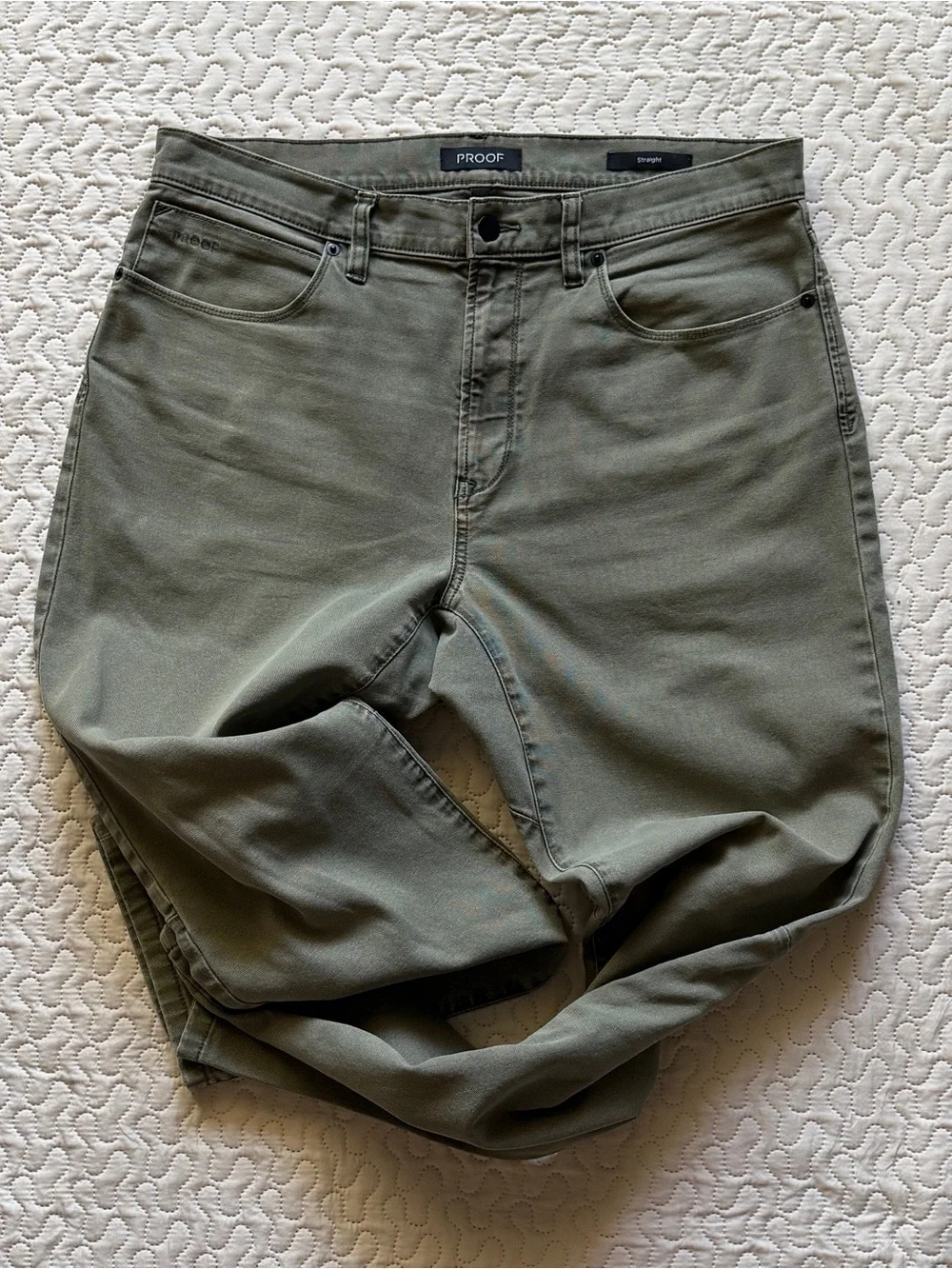 Proof olive green
