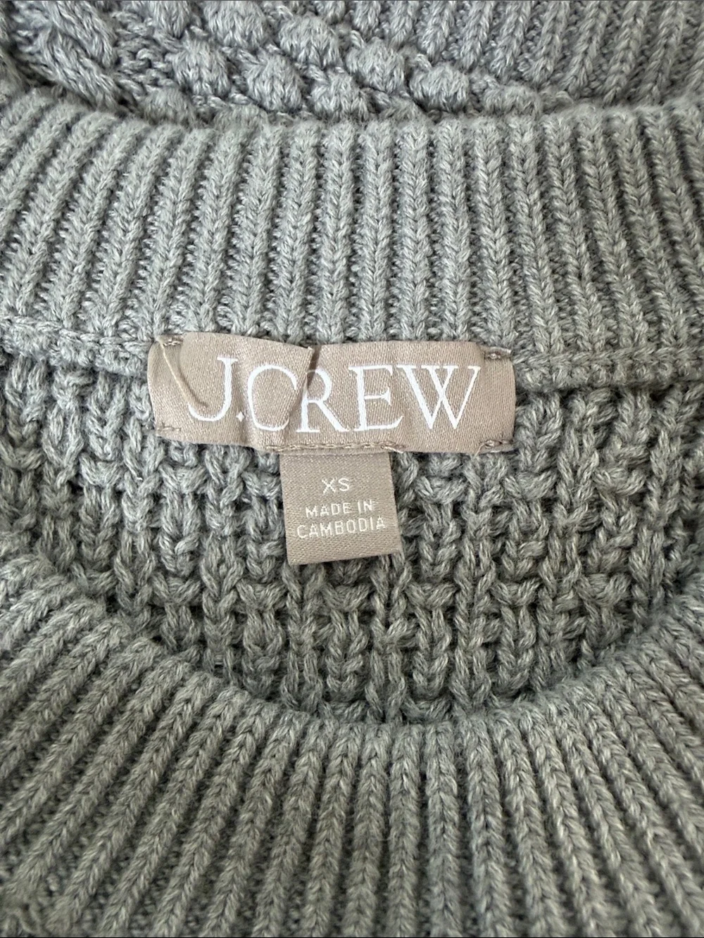 J. Crew soft gray