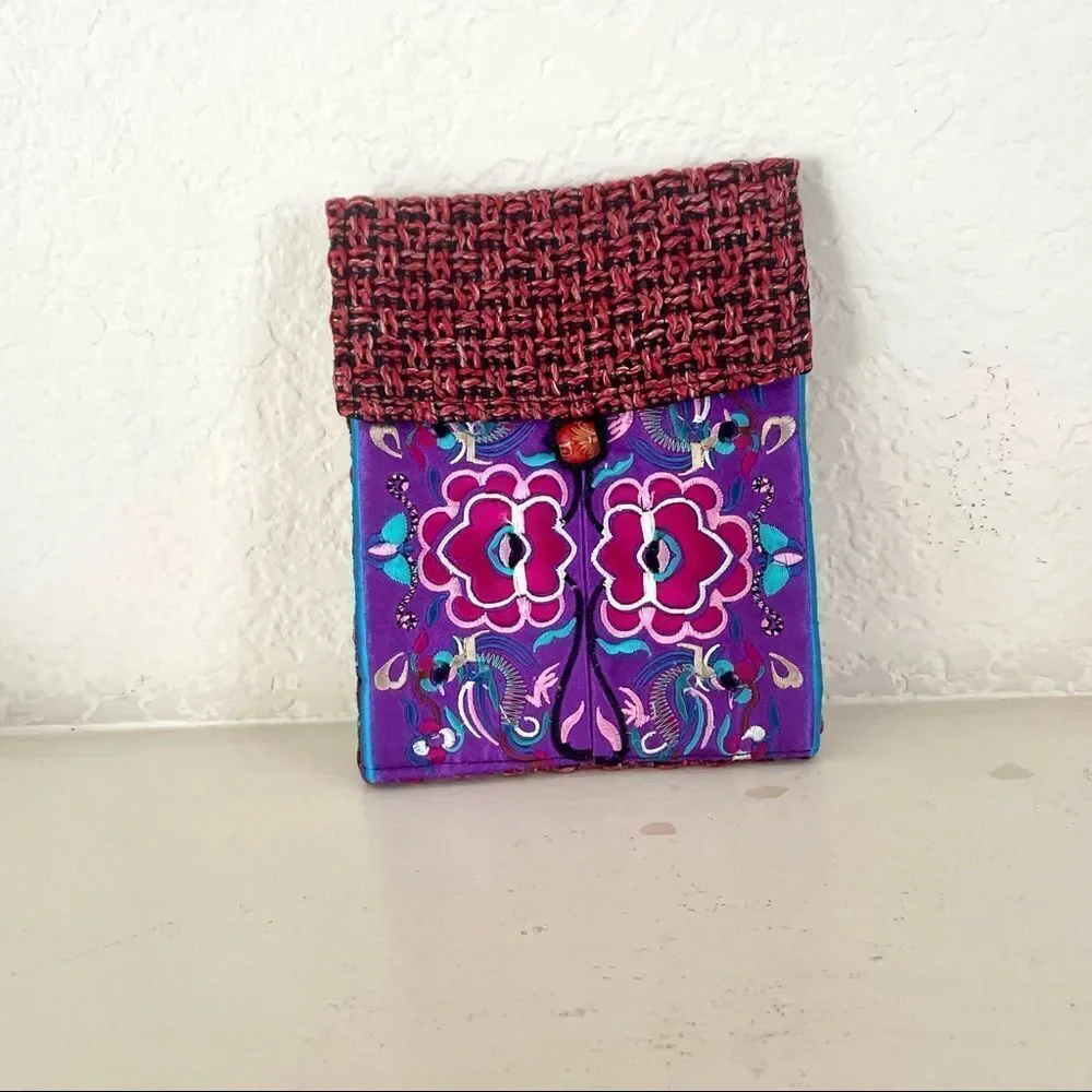 Embroidered crossbody bag embroidered crossbody