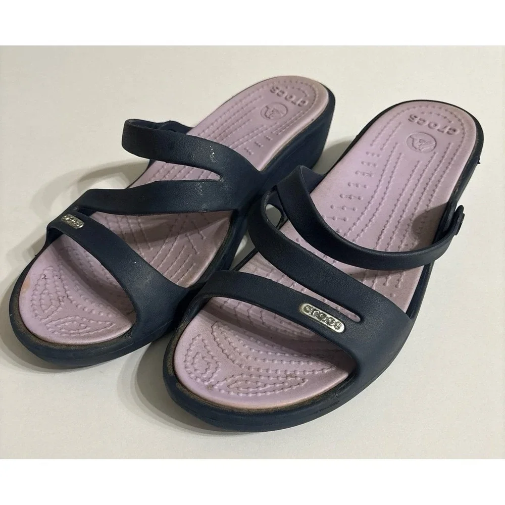 Crocs Women's Patricia Wedge Sandals (sz. 8W) 2in wedge