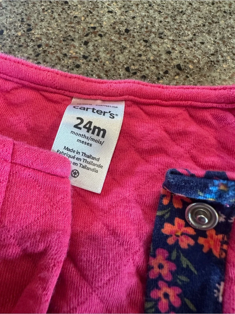 Carters vibrant pink