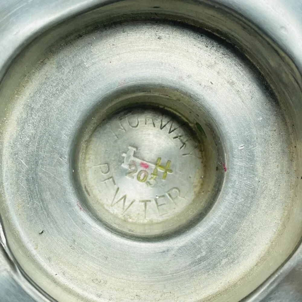 Norway Pewter vintage norwegian