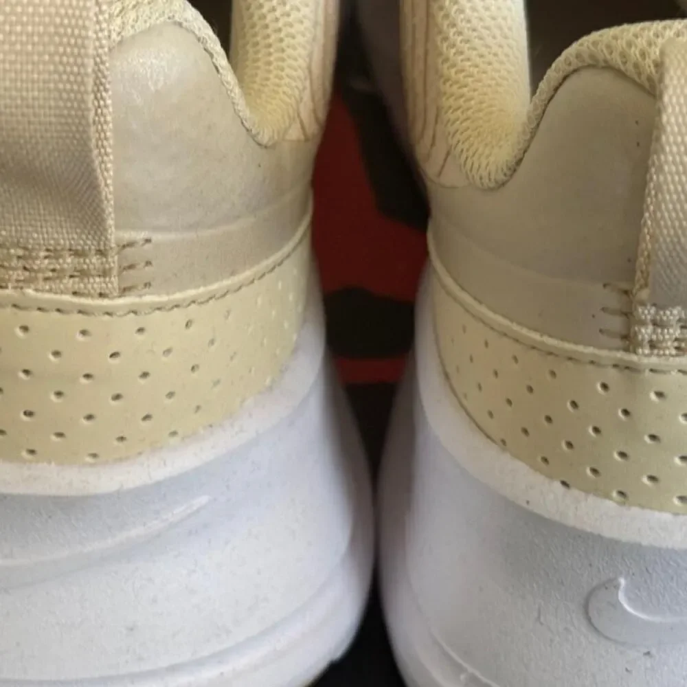 Nike Women's Cream and White Trainers