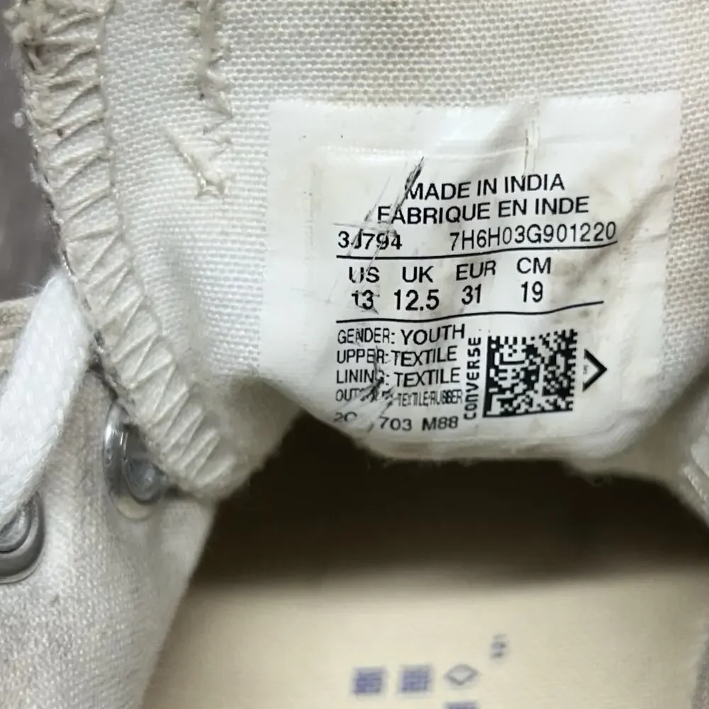 Converse previously owned