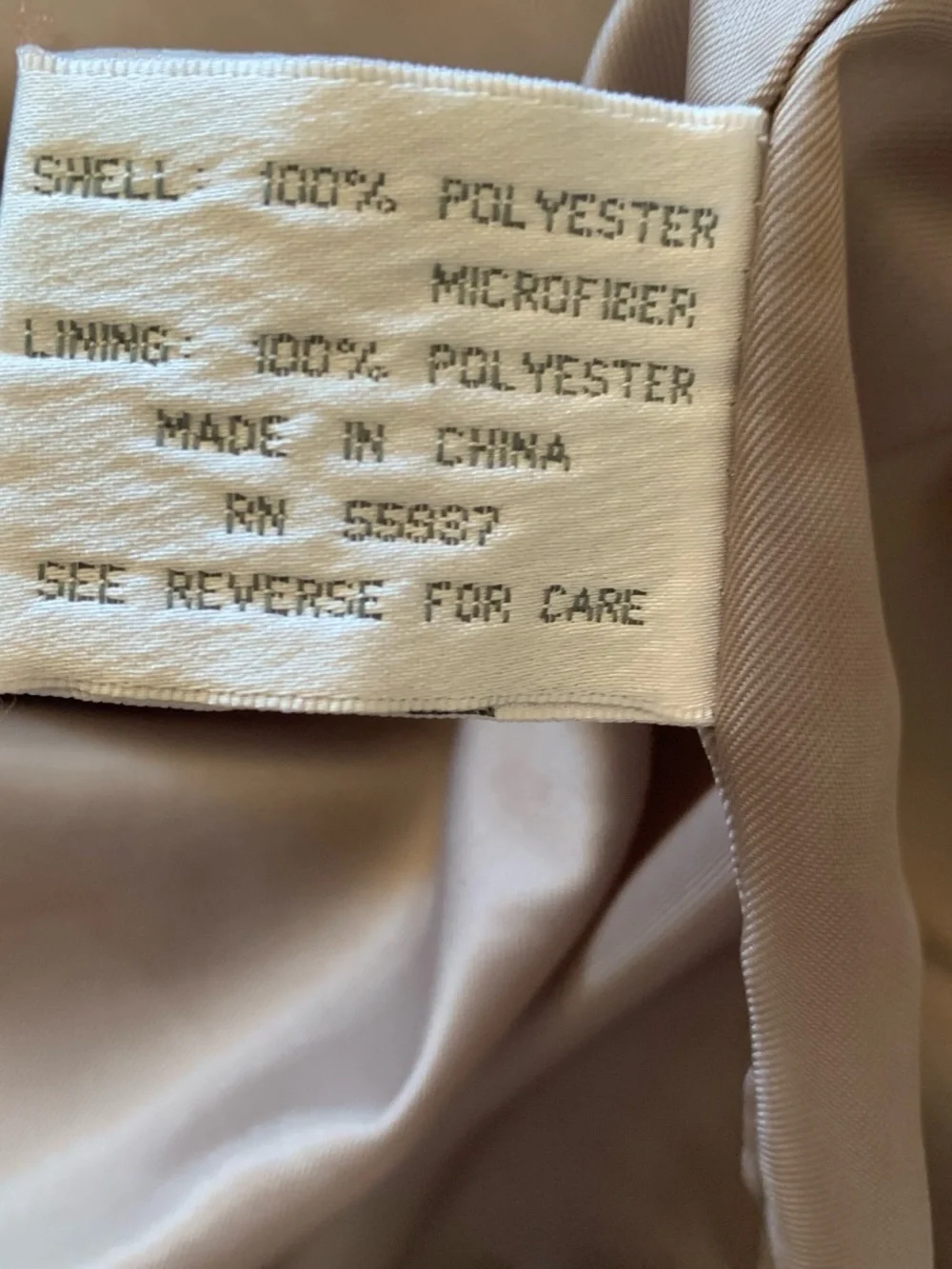 bill blass color zipper but