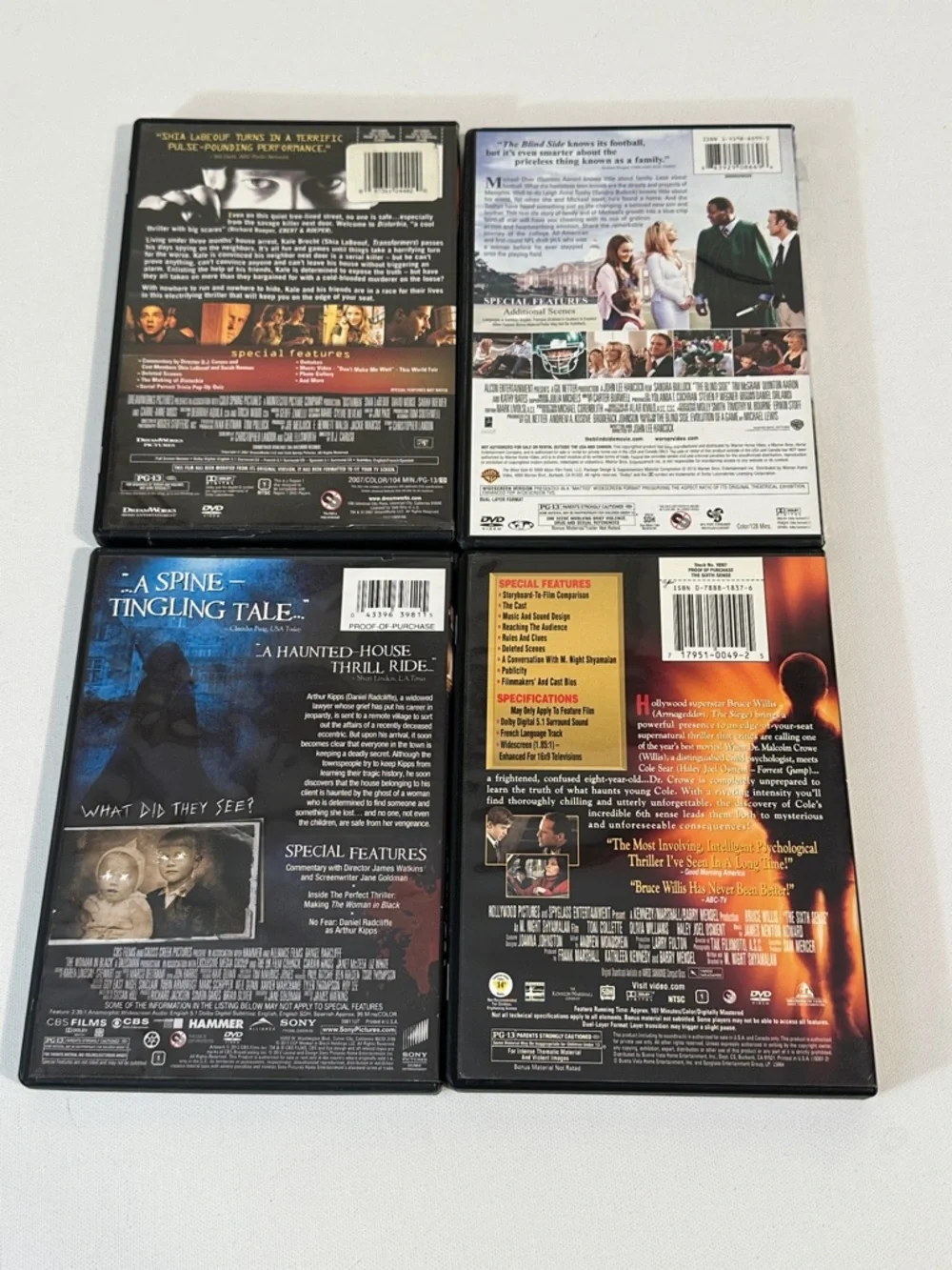 Sony assorted dvds