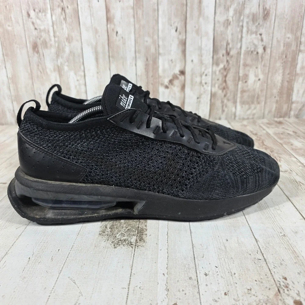 Nike Air Max Flyknit Racer Mens Black Running Shoes FD2764-001 Size 11