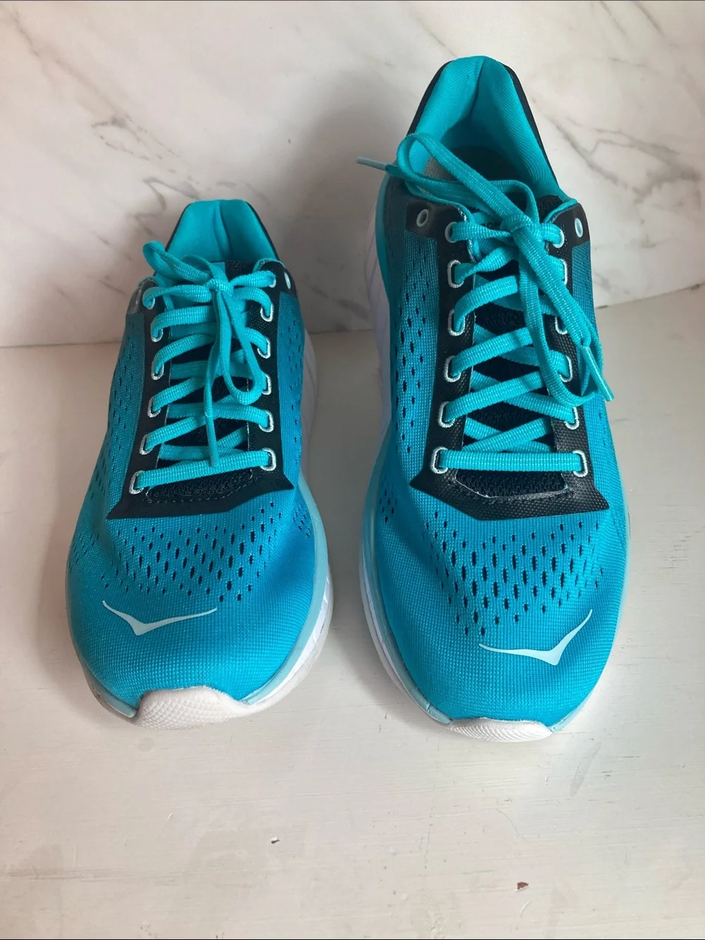 Hoka breathable mesh