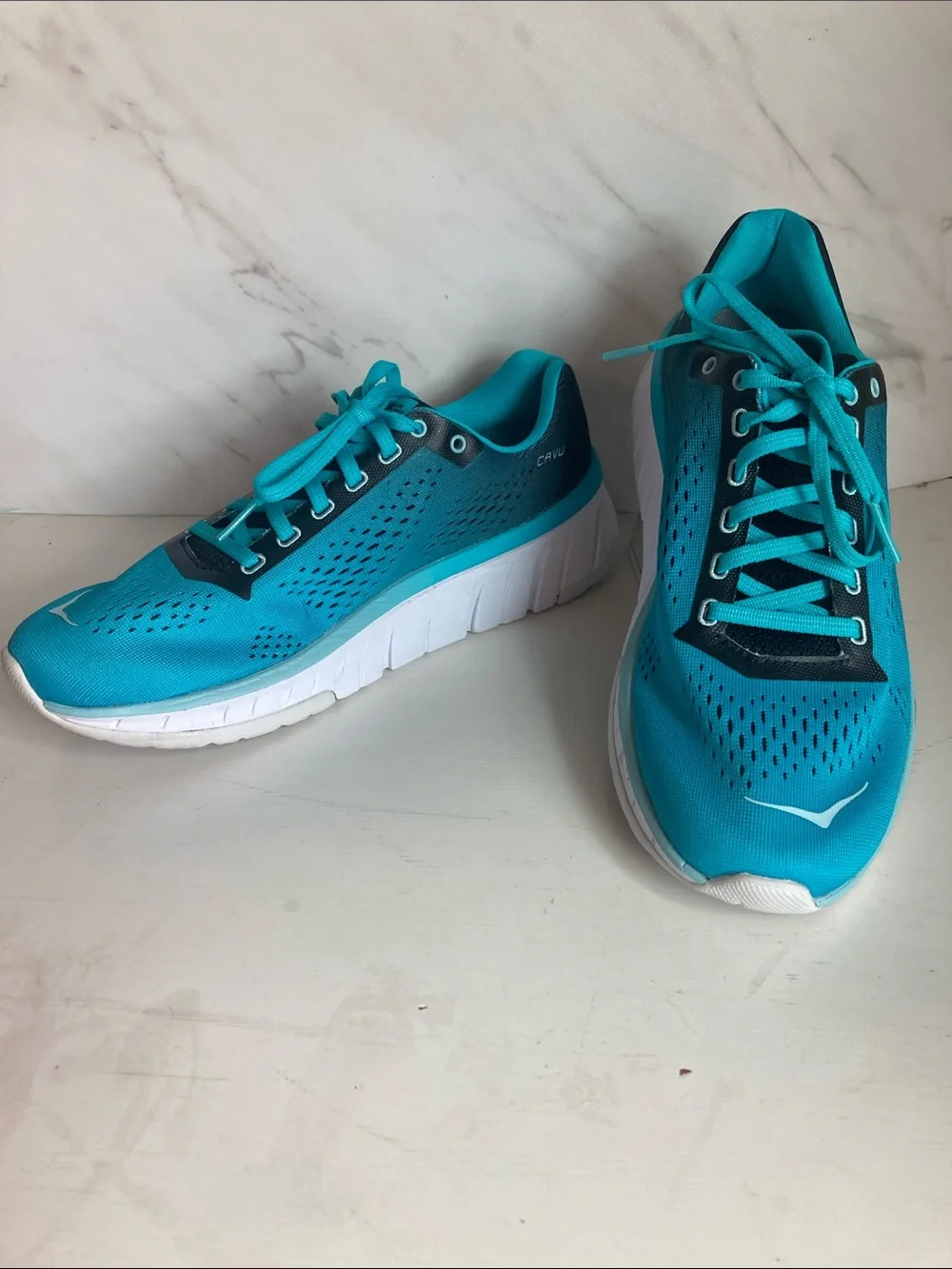 Hoka breathable mesh