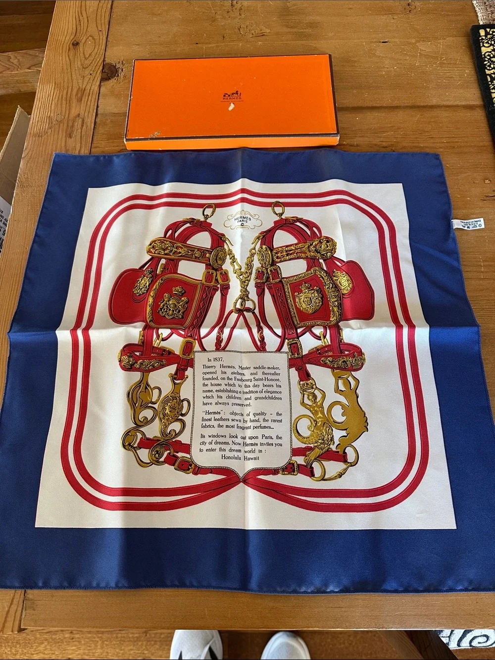 Hermes scarf Special Edition , Honolulu, Hi.