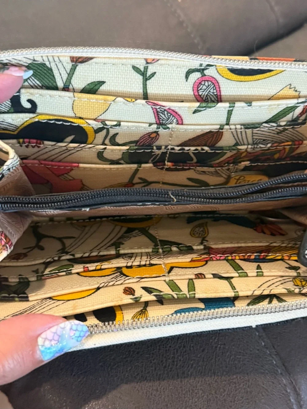 Sakroots canvas wallet