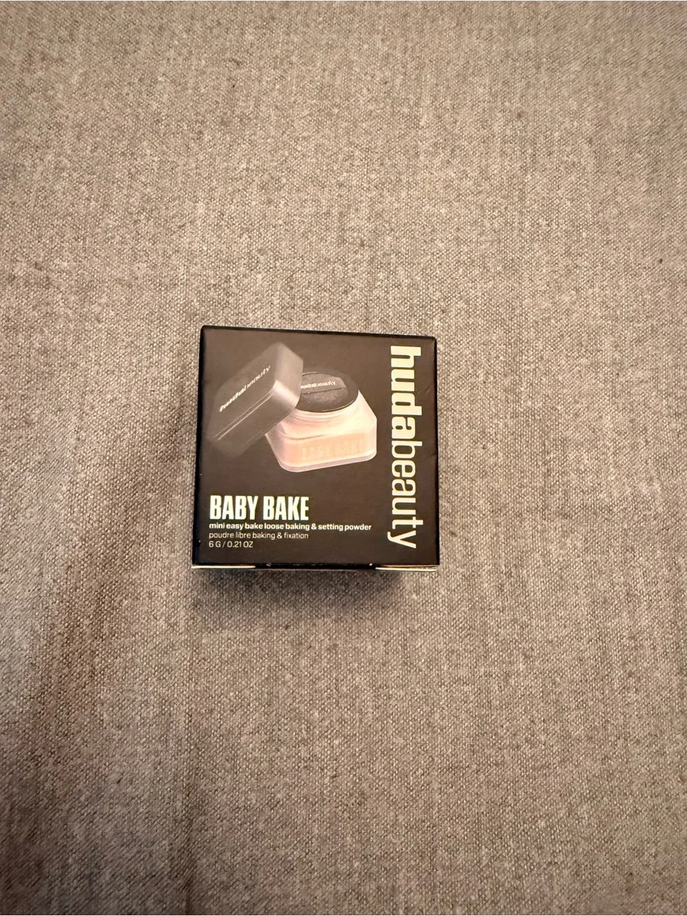 Huda Beauty Baby Bake Loose Baking & Setting Powder - cherry blossom- mini size