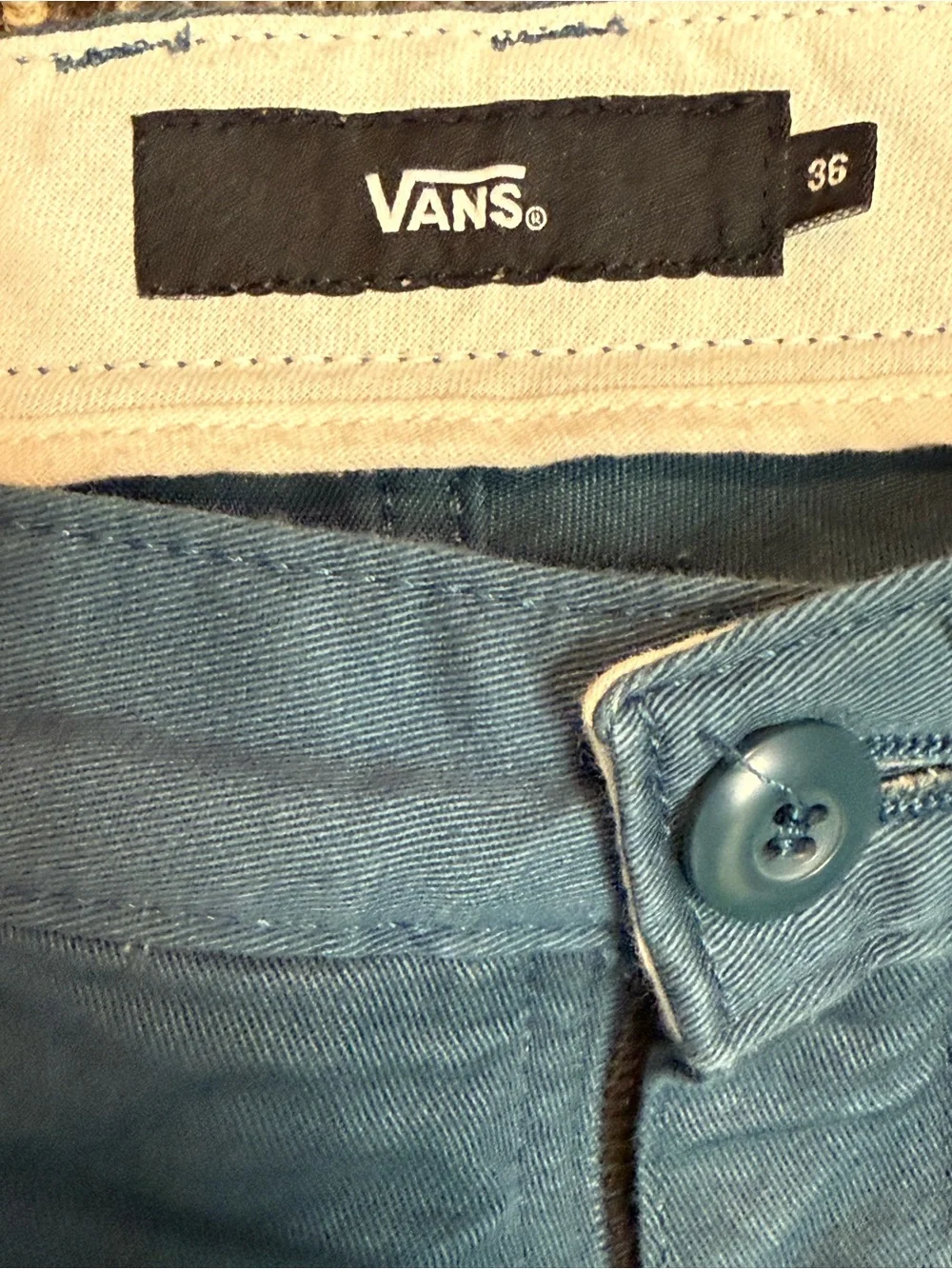 Vans Men's Teal Chino Pants