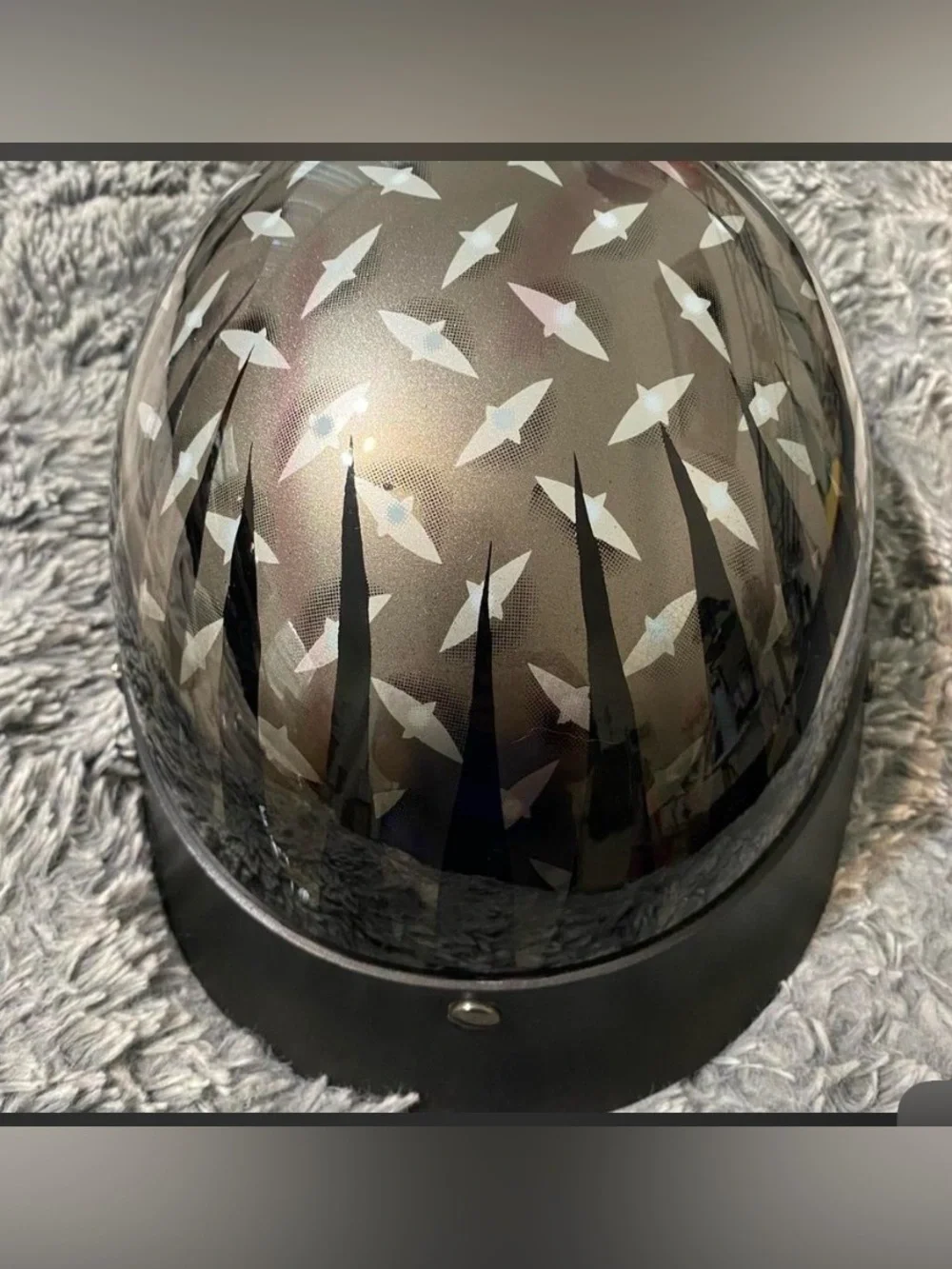 HCI Shorty Motorcycle Helmet Cruiser XS - 21