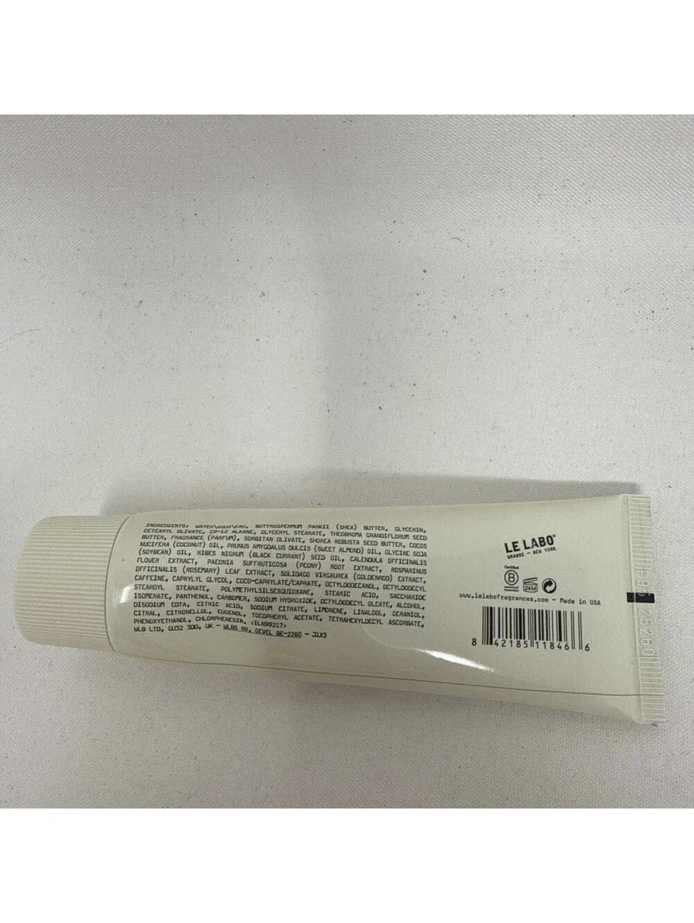 Le Labo Hand Pomade Basil 55ml/1.8oz Shea Butter Moisturizer Vegan Sealed New