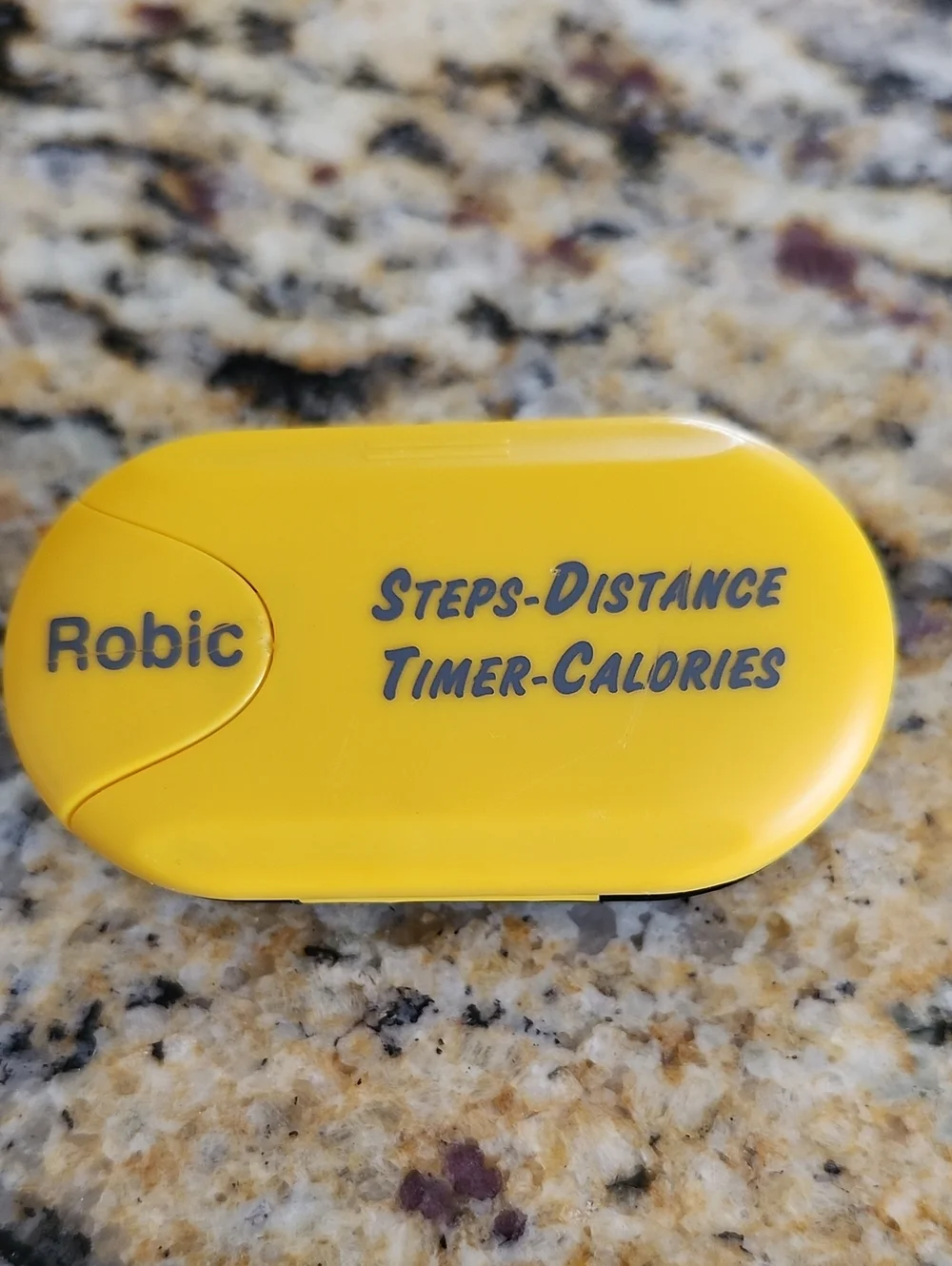 Robic M-317 Vintage Pedometer - Steps, Distance, Timer, Calories