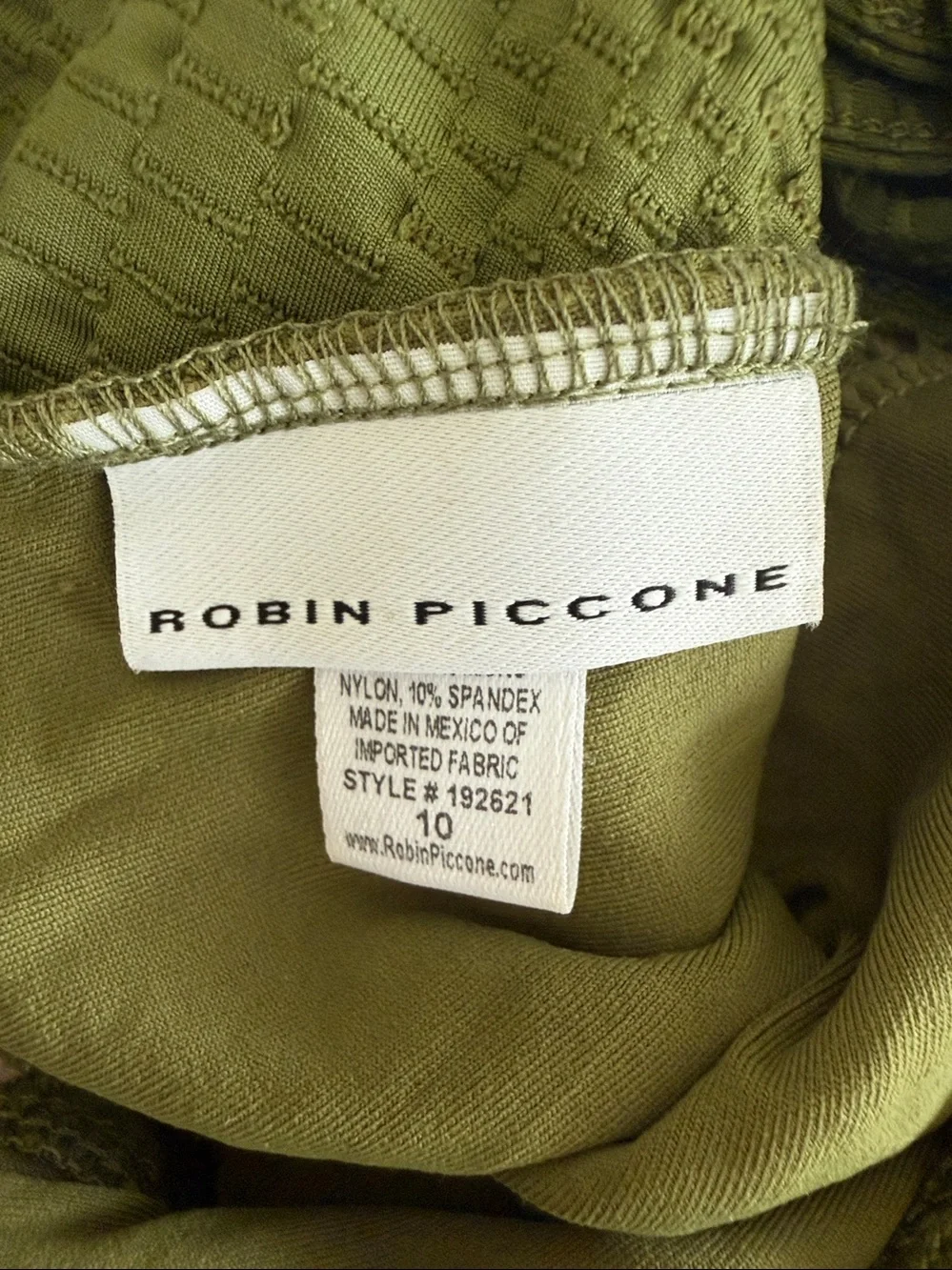 Robin Piccone outings one