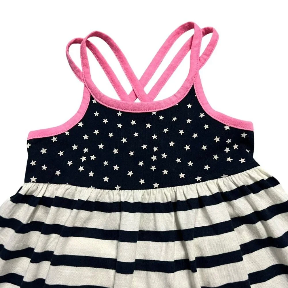 NEW Baby Gap 18-24m Stars & Stripes Dress & Bloomers