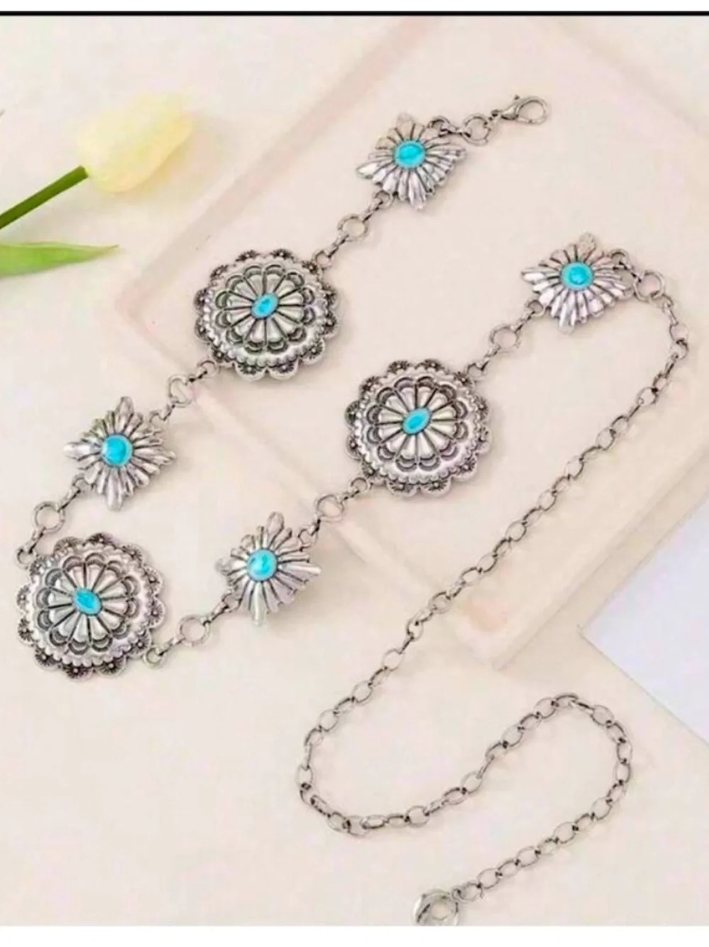N/A silver boho