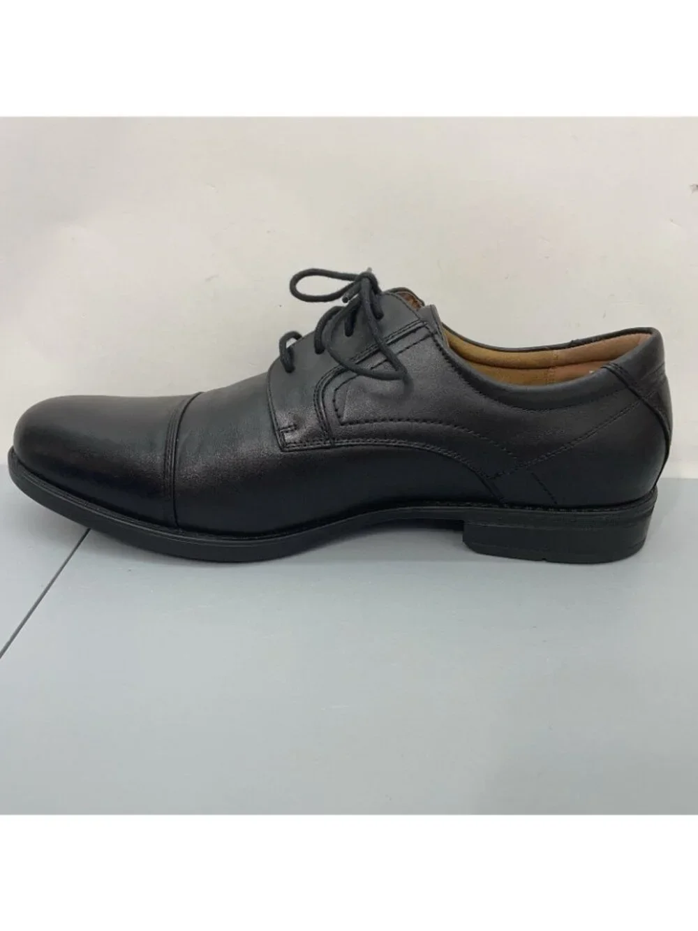 Florsheim Midtown Cap Toe Oxfords Dress Shoes Leather Black Mens 12 D