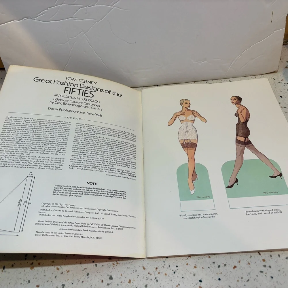 Dover Publications description vintage