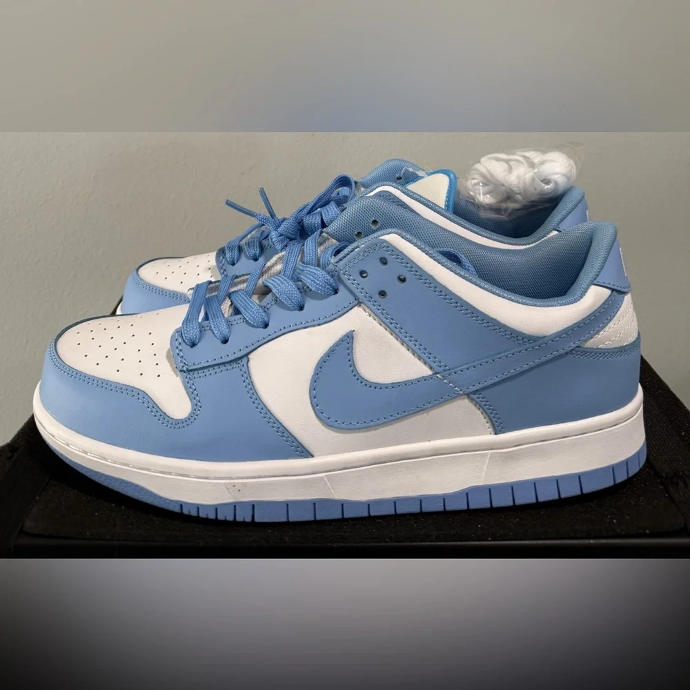 NEW‎ Size 13 Nike Dunk Low UNC 2021 University Blue White DD1391-102