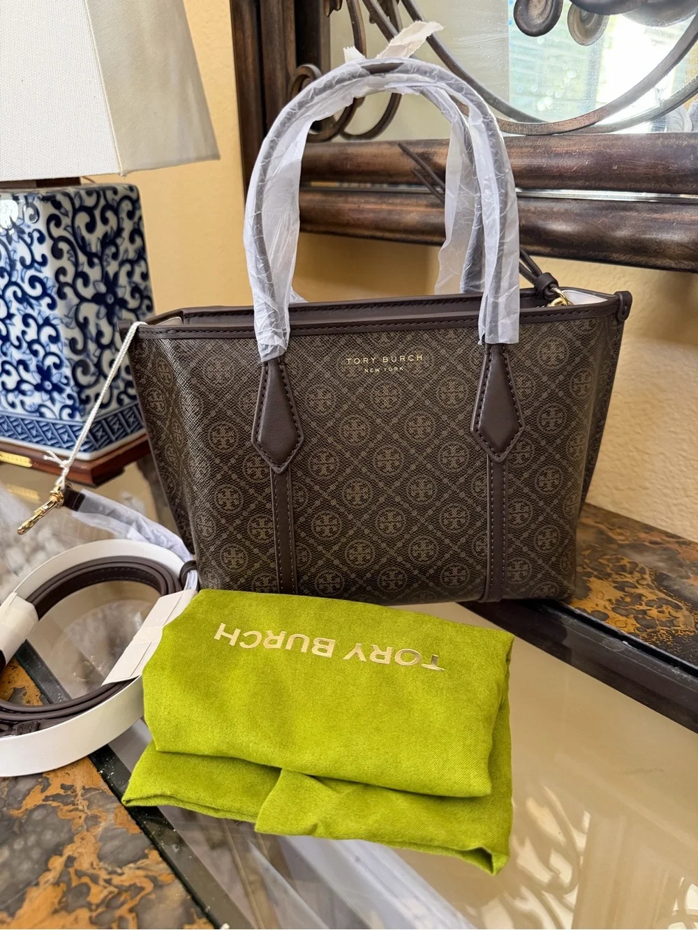 Tory Burch compact tote