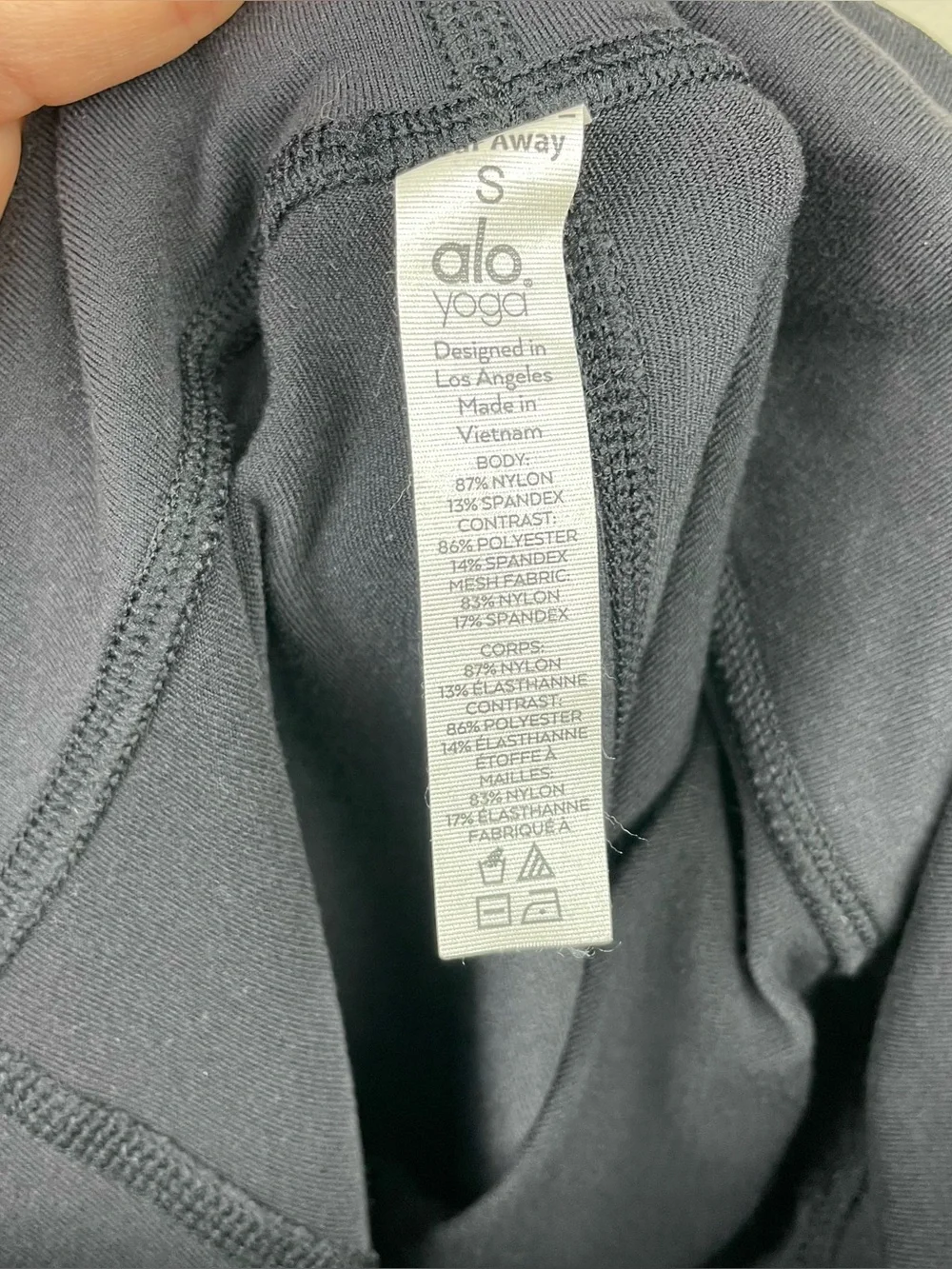 ALO Yoga athletic oz make