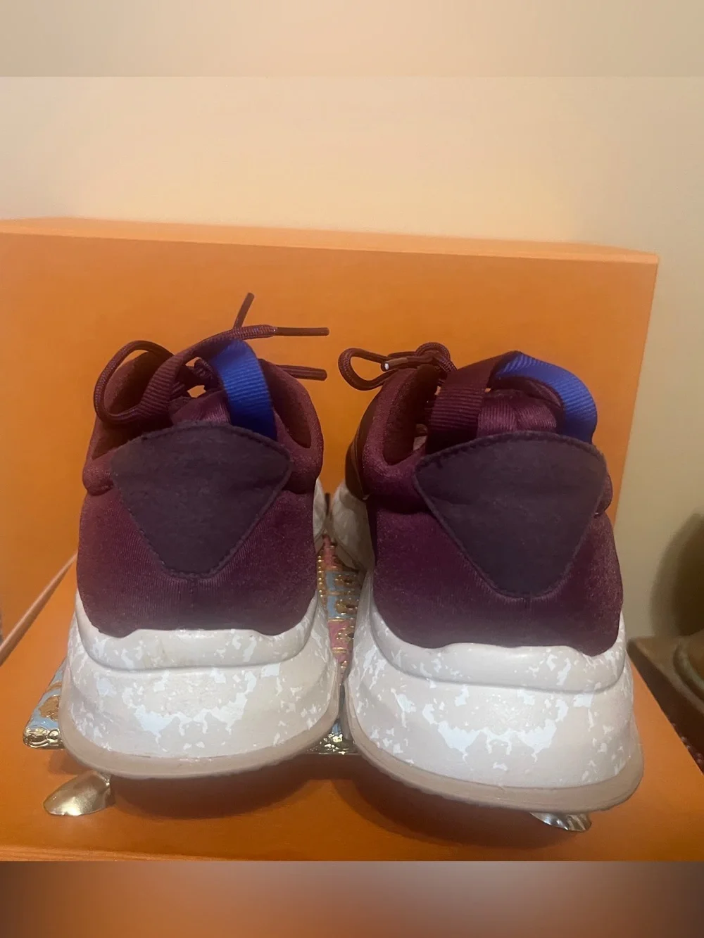 adidas shoe maroon