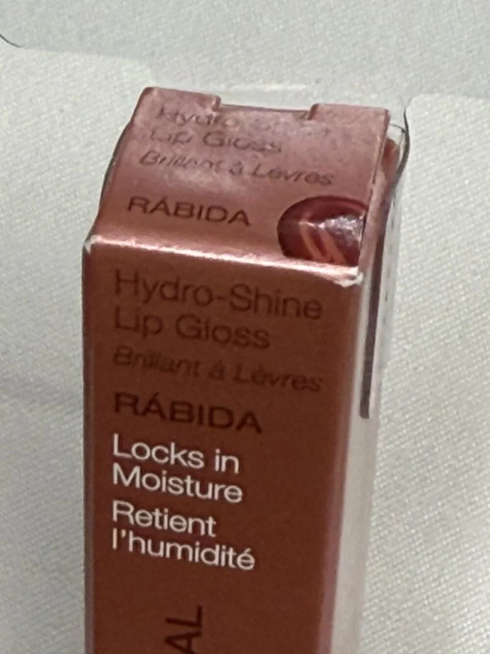 Mineral Fusion Hydro-Shine Lip Gloss Rabida 0.15 oz Vegan Clean Beauty New