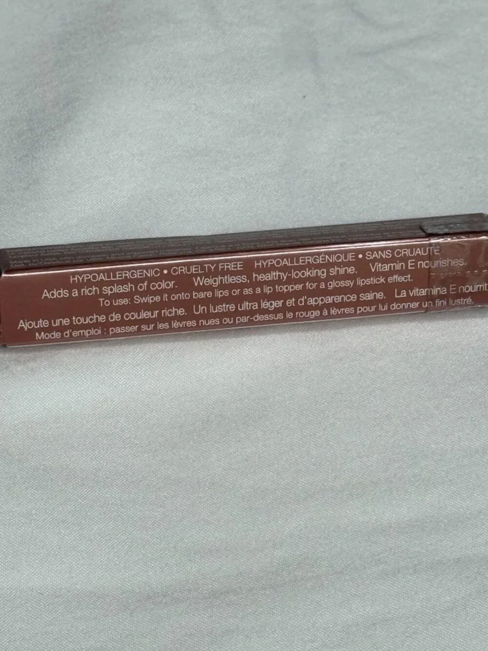 Mineral Fusion Hydro-Shine Lip Gloss Rabida 0.15 oz Vegan Clean Beauty New