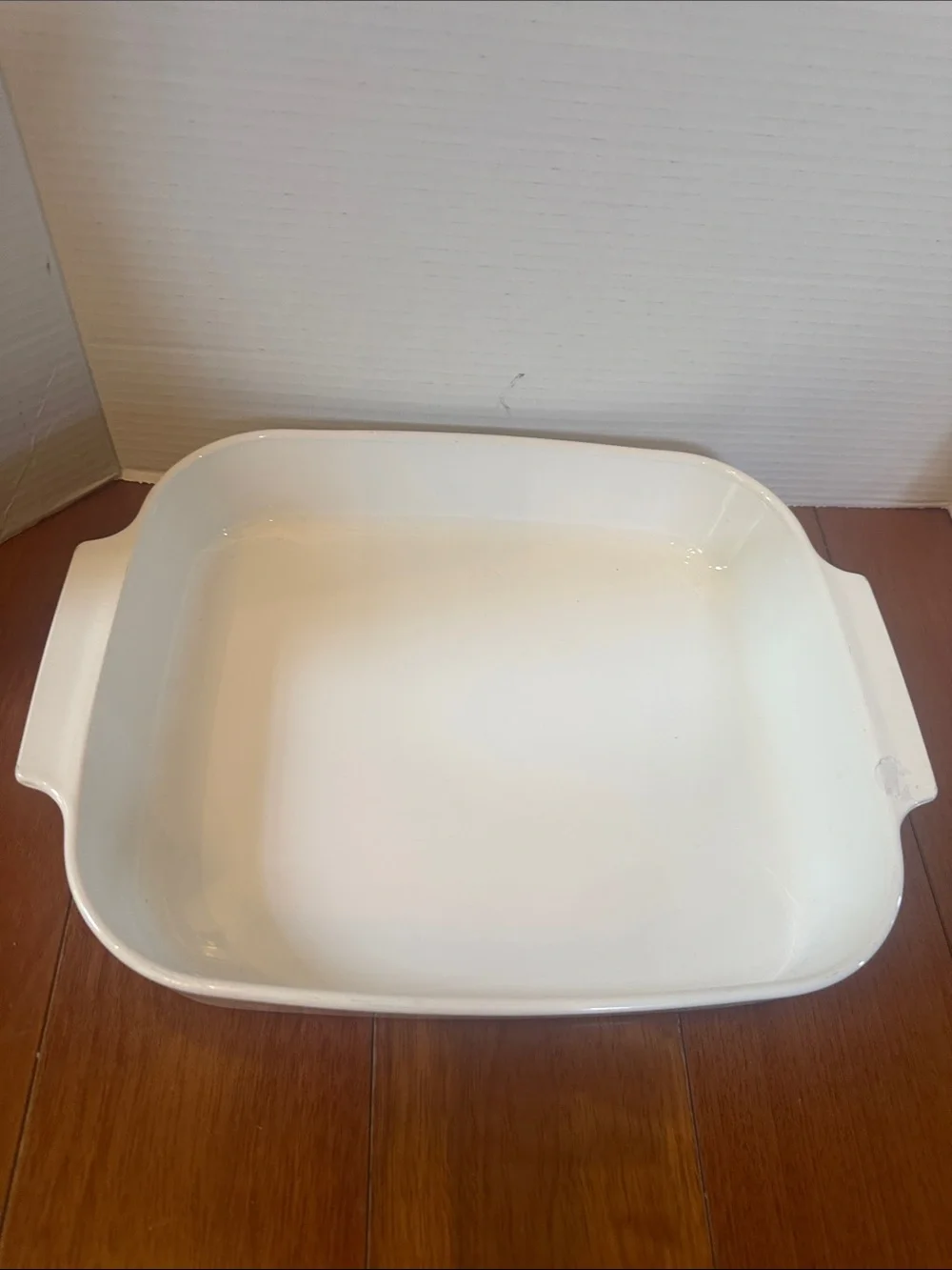 VTG Corning Ware baking dish lasagna pan Pastel Bouquet pattern 12x10”