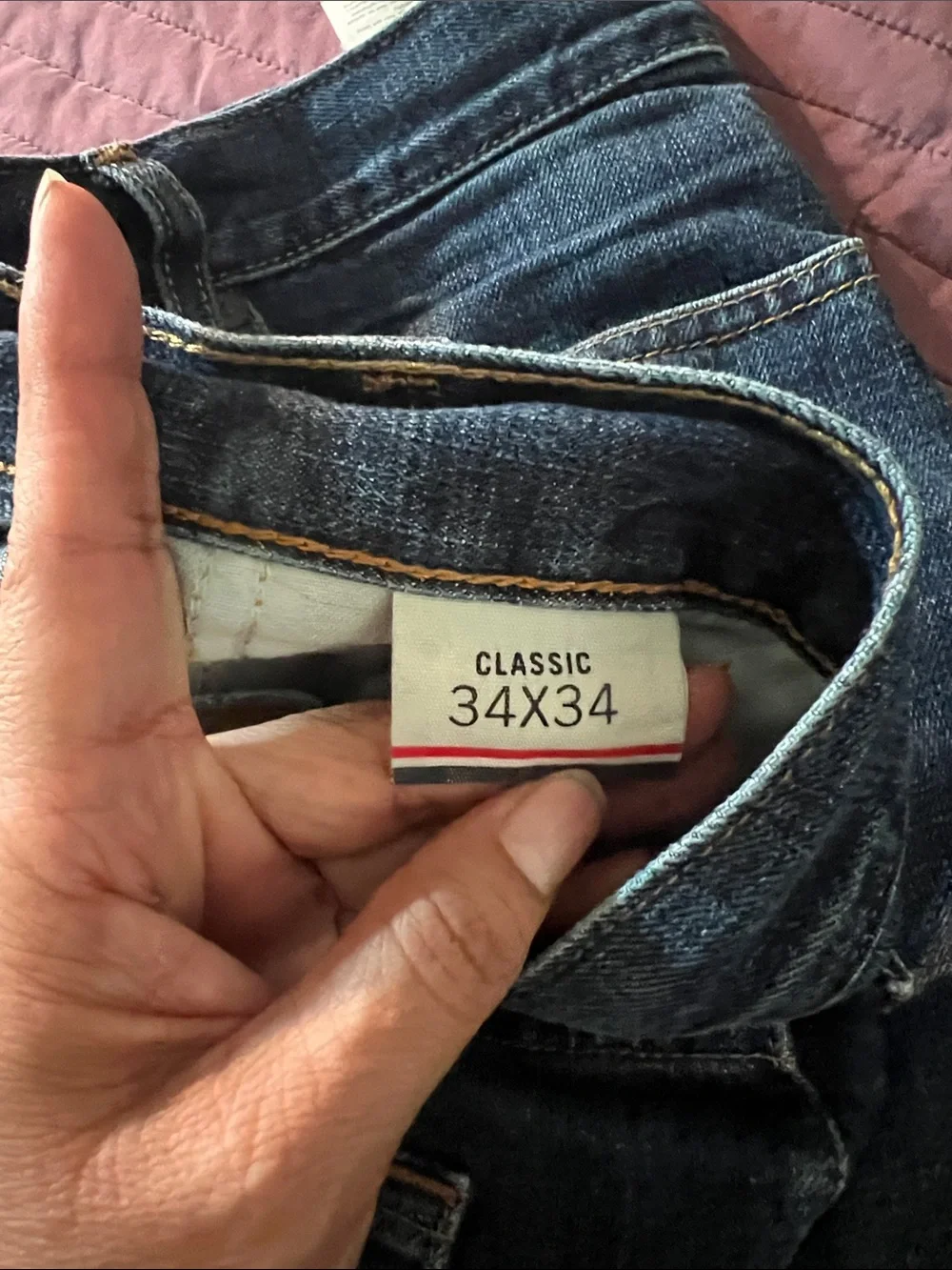 Tommy Hilfiger blue contrasting