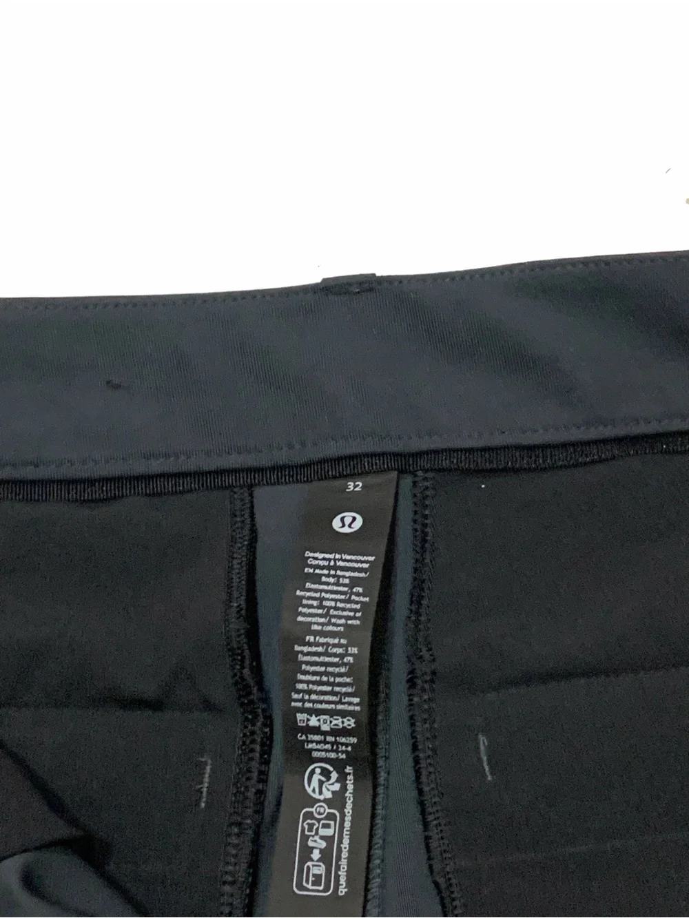 32 X 30 / Lululemon commission pants