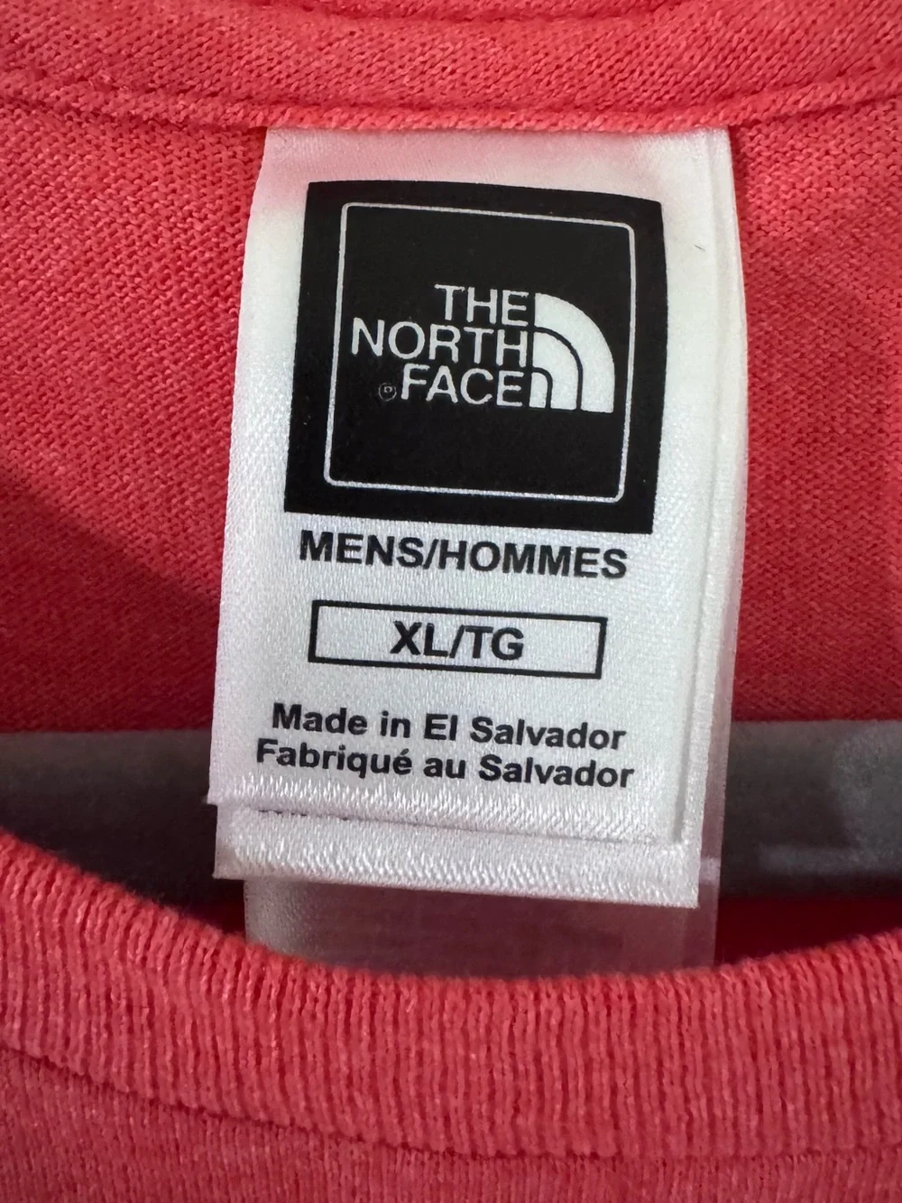 The North Face Coral Crewneck Tee with Black Logo XL