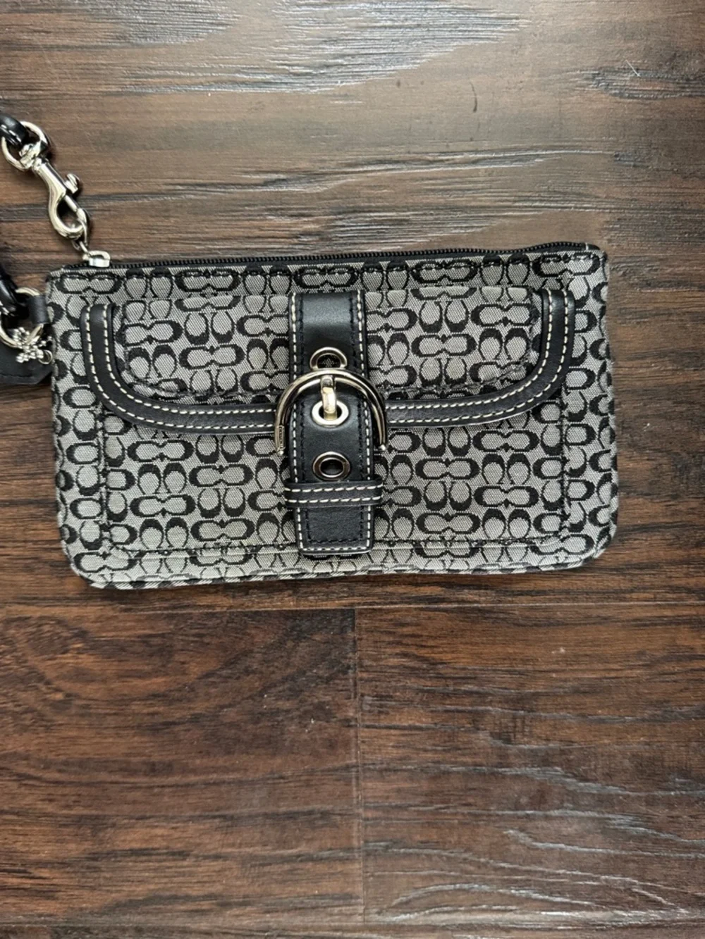 Coach compact wristlet