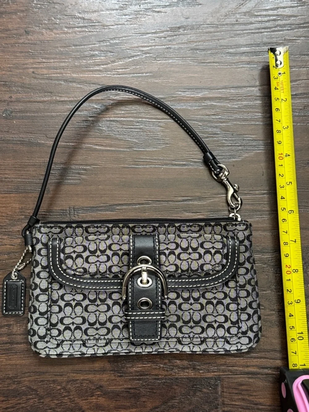 Coach compact wristlet