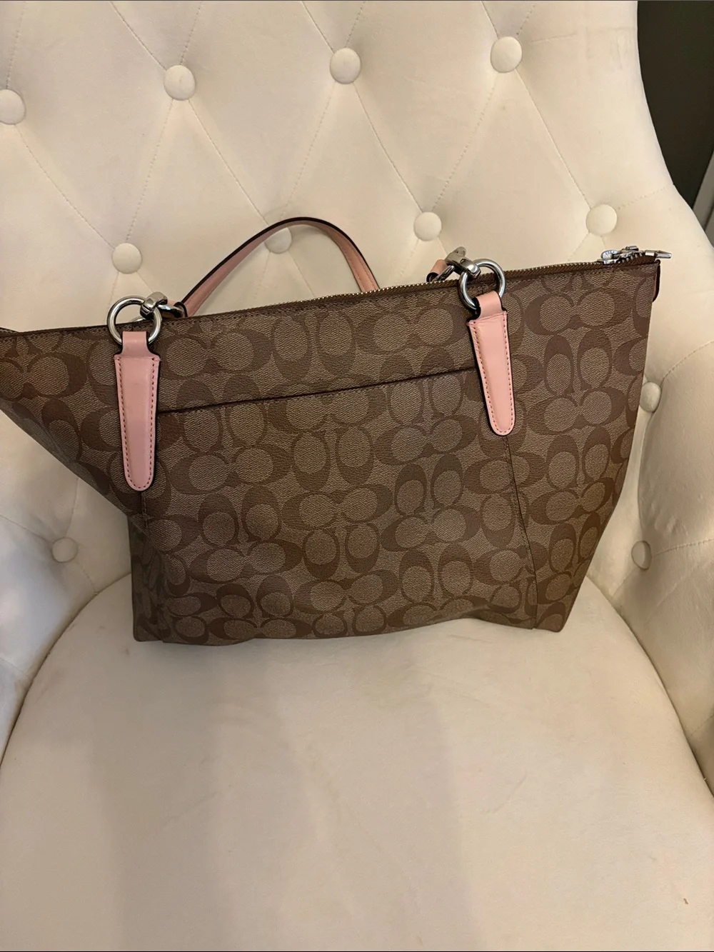 Coach signature canvas
