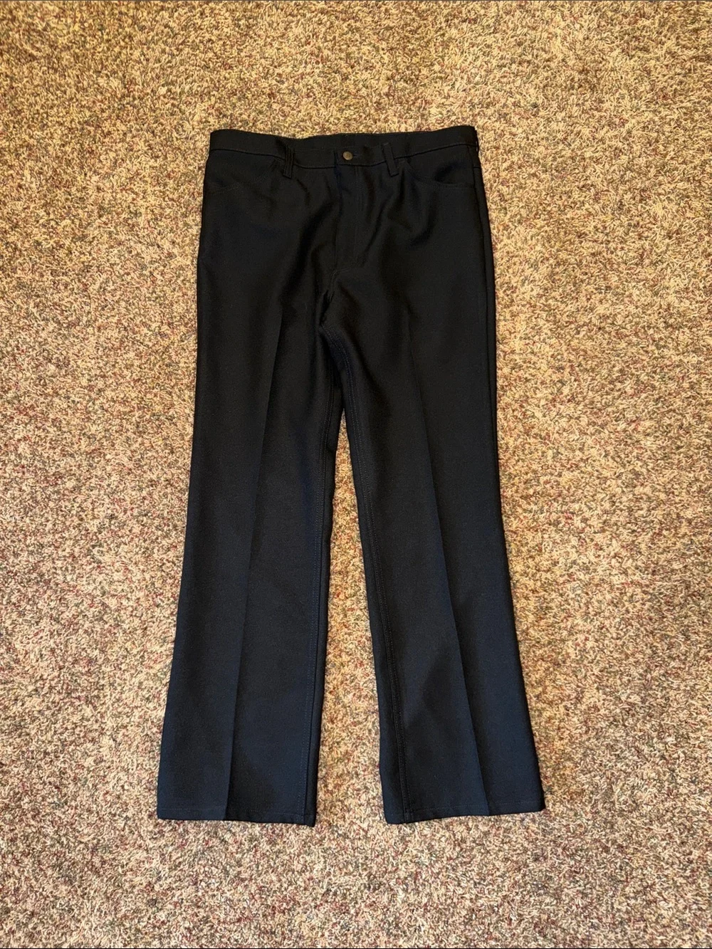 Wrangler Men's Black Dress Slacks