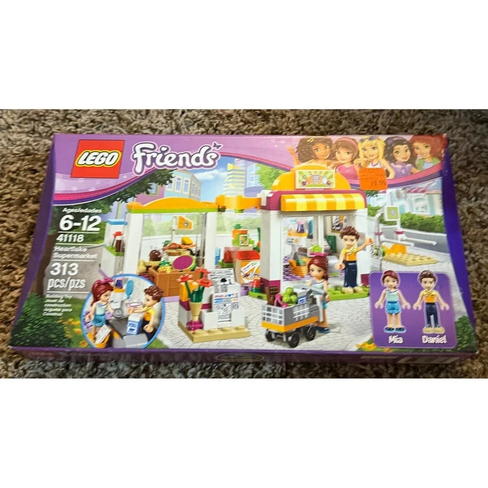Lego-Friends Heartland Supermarket Building Set (NWT) 41118