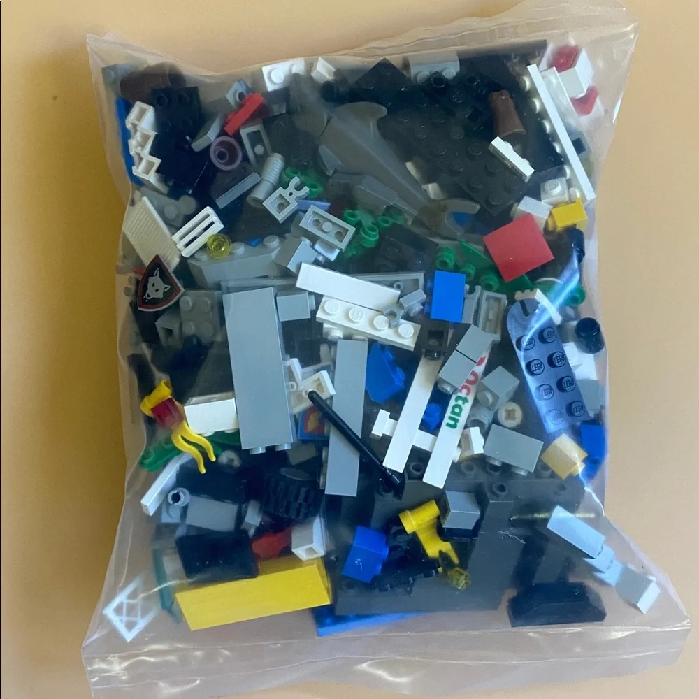 LEGOS Bulk Pieces Mixed Random Lot Over 1 lb. From Many Sets Mix Lot #6