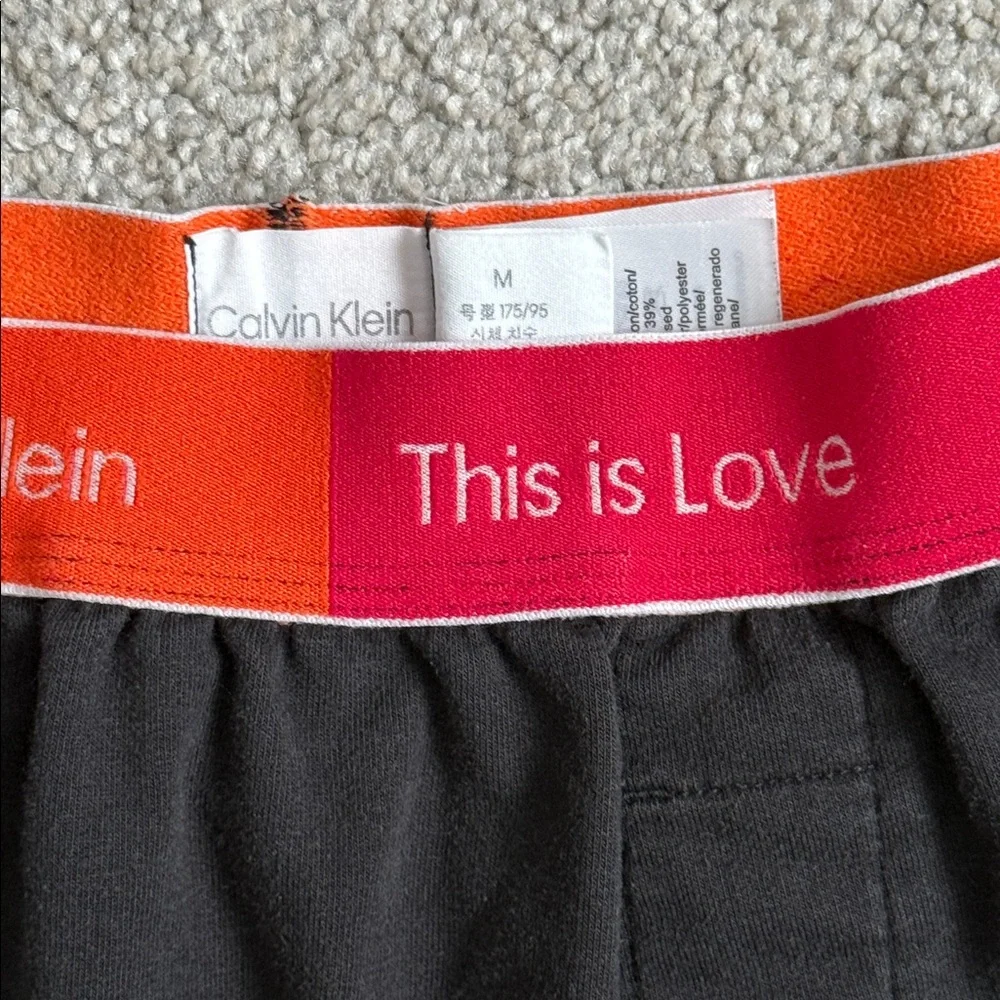 Calvin Klein sweatpants black vibrant