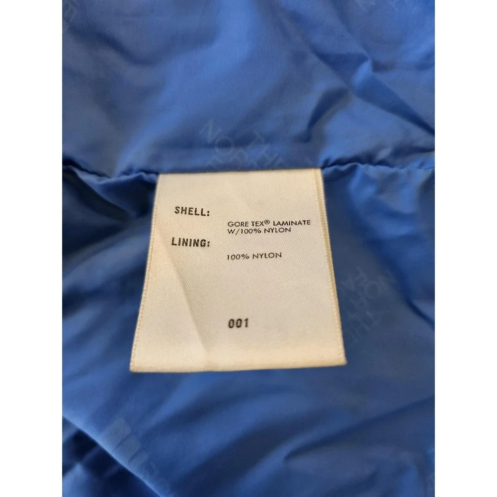 The North Face tex blue tags