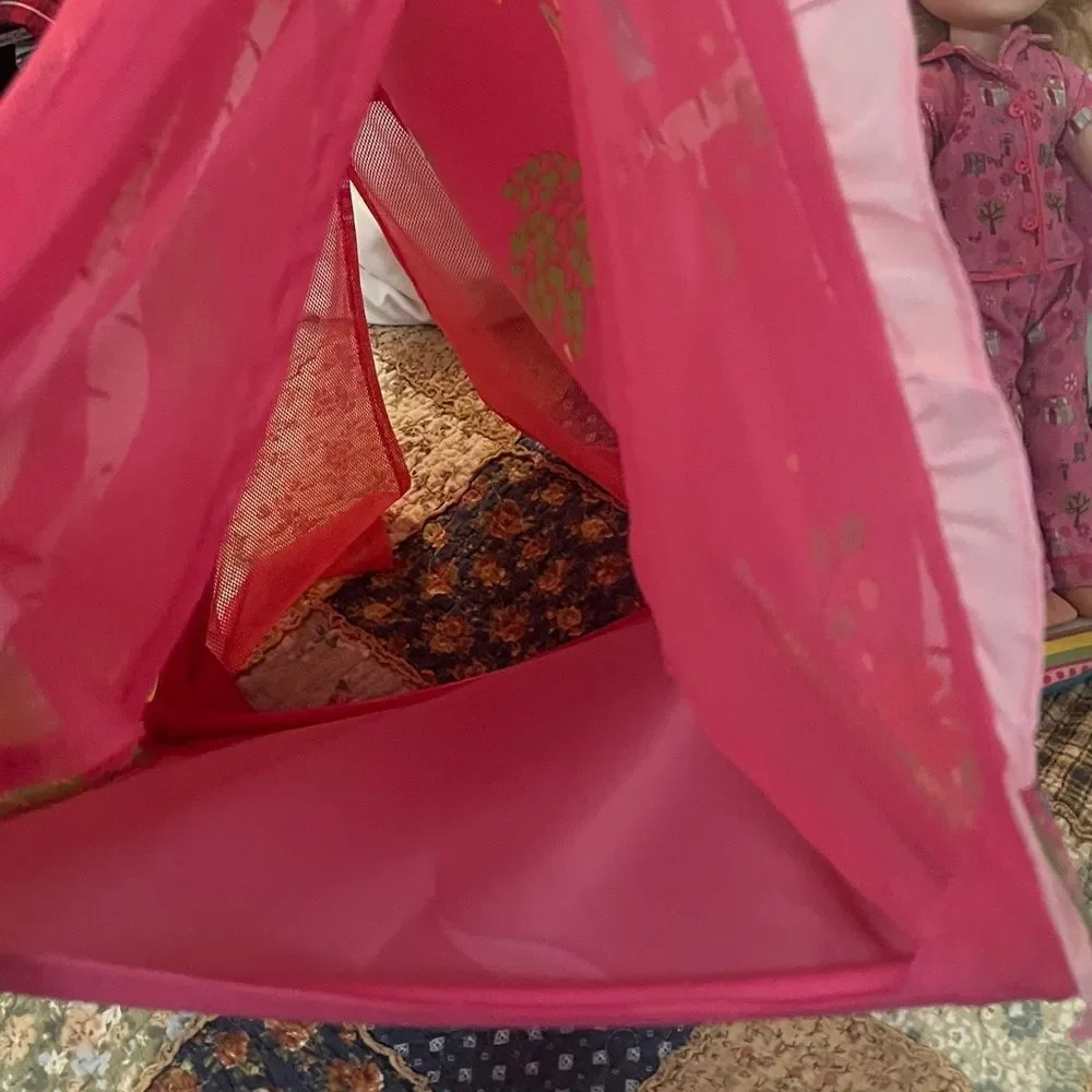 American Girl WellieWishers Doll and tent