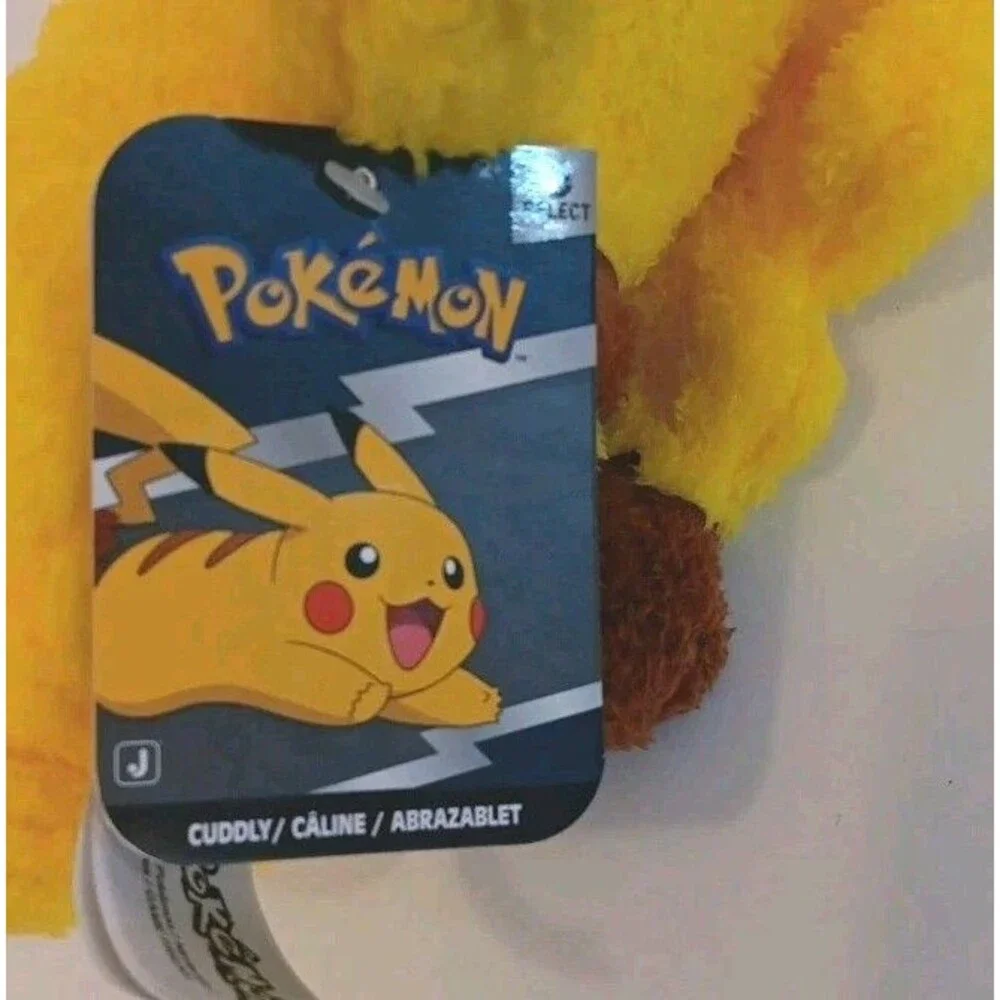 Pokemon PIKACHU Plush toy Warm and Healing Fluffy Plushy 10