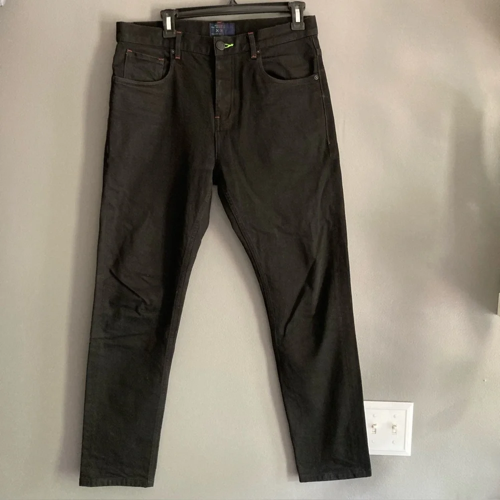 Scotch & Soda Black Denim  Button Fly Jeans