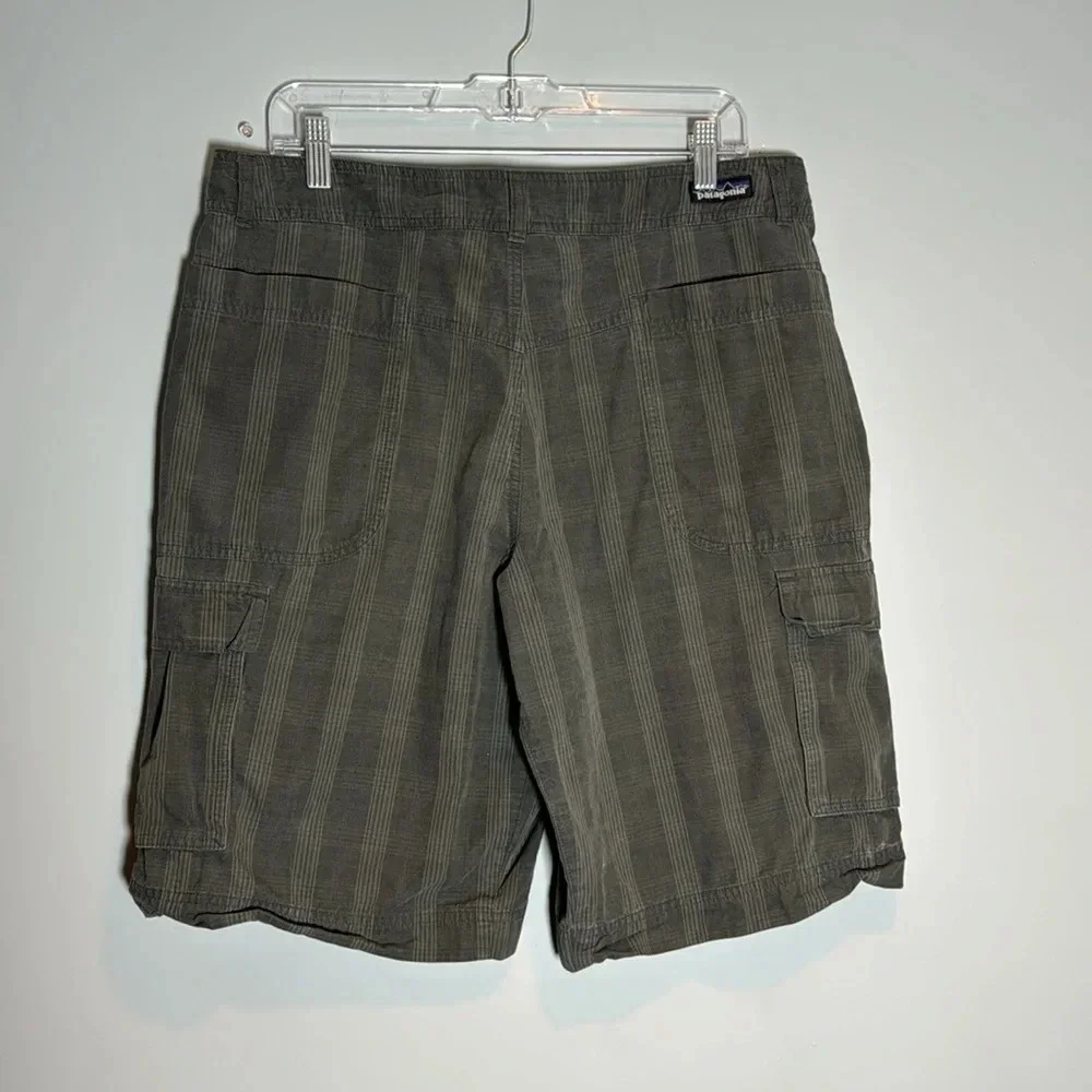 Patagonia Men’s Plaid All Wear Cargo Shorts Size 35