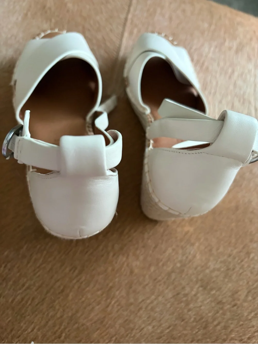 gentle souls white leather