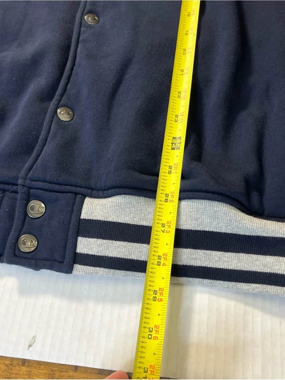 Champion embroidered piece bomber