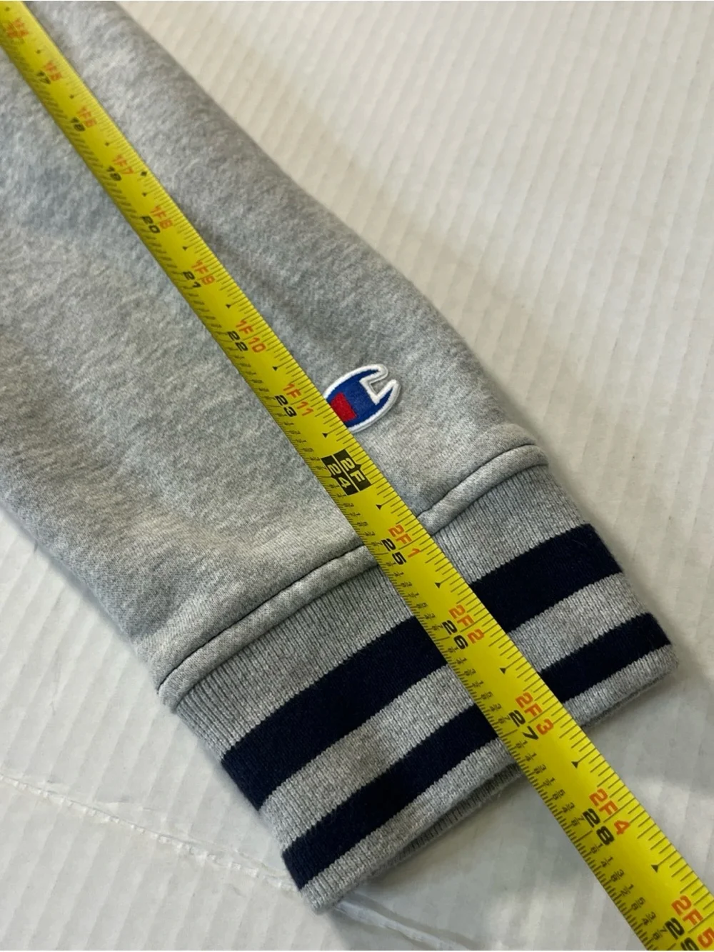 Champion striped layering